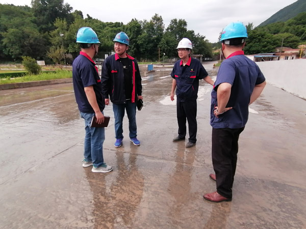 公司開展二季度安環(huán)、消防、防汛綜合大檢查