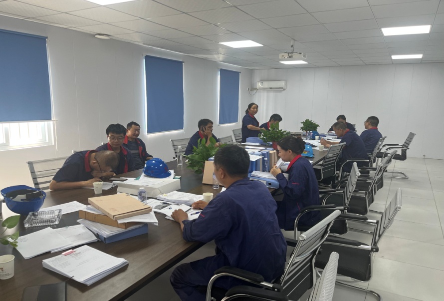 公司開(kāi)展年度質(zhì)量、環(huán)境、職業(yè)健康安全管理體系內(nèi)審工作