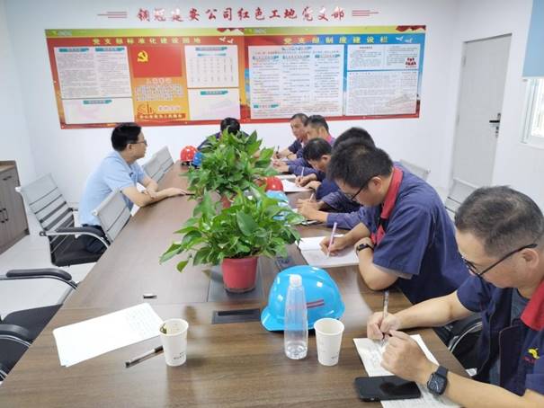 公司開展第三季度安全、環(huán)保、消防綜合檢查 